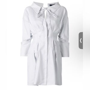 Jacquemus gathered shirt dress